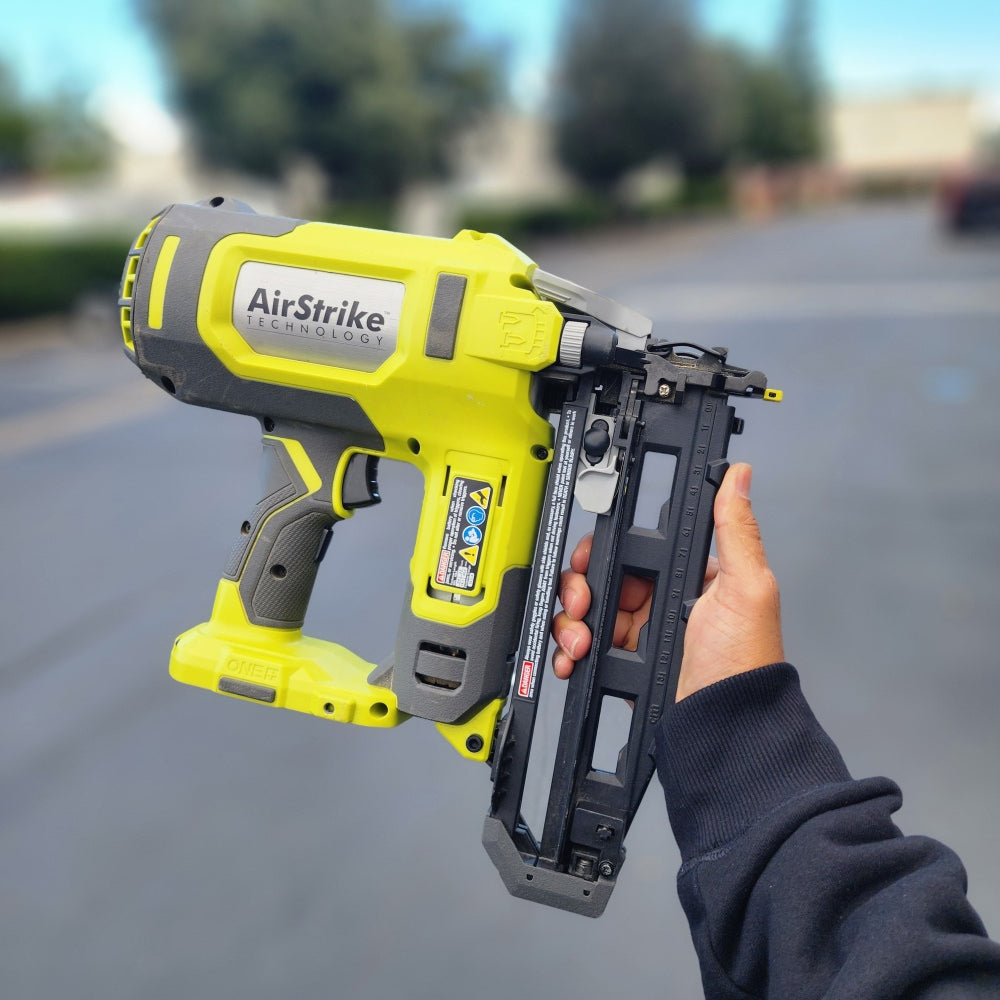 One + 18V Airstrike 16-gauge Cordless Finish Nailer (Tool Only) One + 18V Airstrike 16-gauge Cordless Finish Nailer (Tool Only)